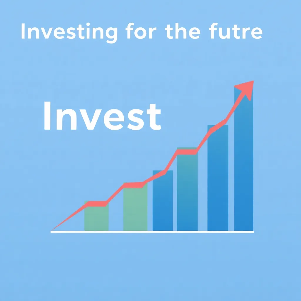 Investieren für die Zukunft Kurscover mit Wachstumsgrafik